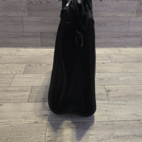 Wrangler Cow Print Concealed Carry Western Tote Crossbody Handbag - Picture 9 of 16